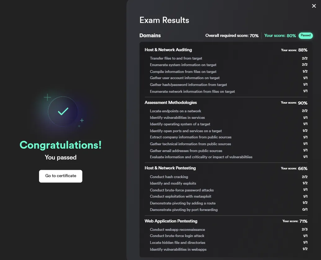 eJPT Certification Review and Guideline · screenshot 2