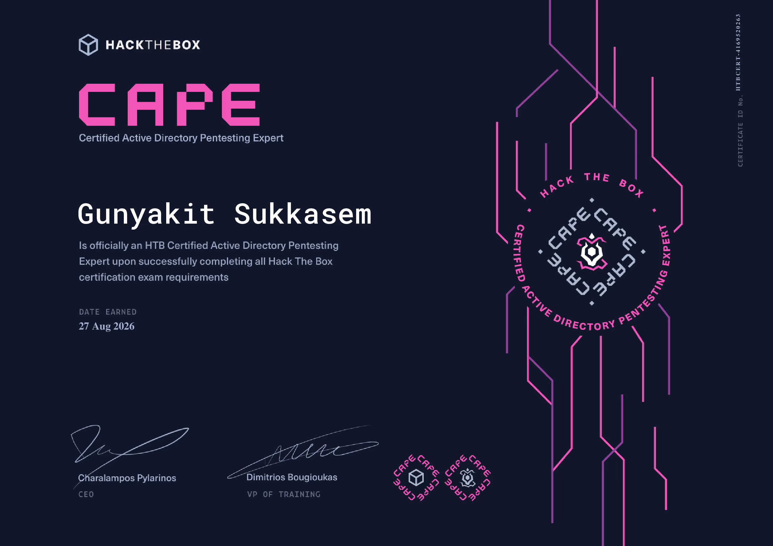 CAPE Certification Review and Guideline