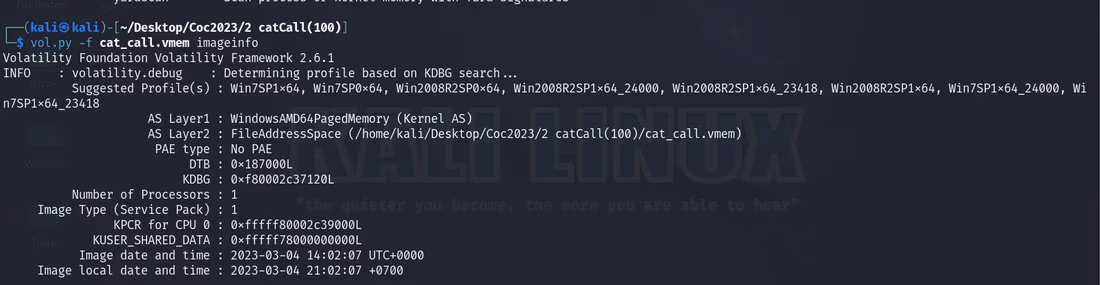 RTAF Cyber Operations Contest 2023 · catCall · 2