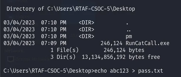 RTAF Cyber Operations Contest 2023 · catCall · 5