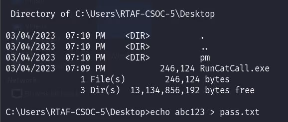 RTAF Cyber Operations Contest 2023 · catCall · 5