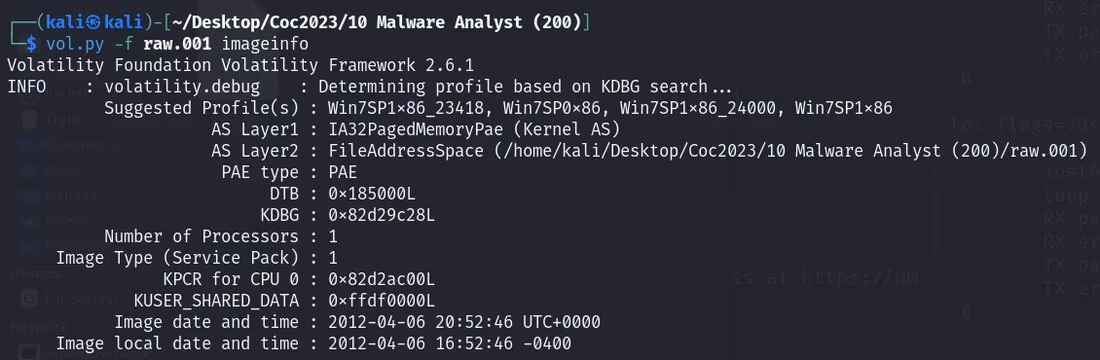 RTAF Cyber Operations Contest 2023 · Malware Analyst · 3