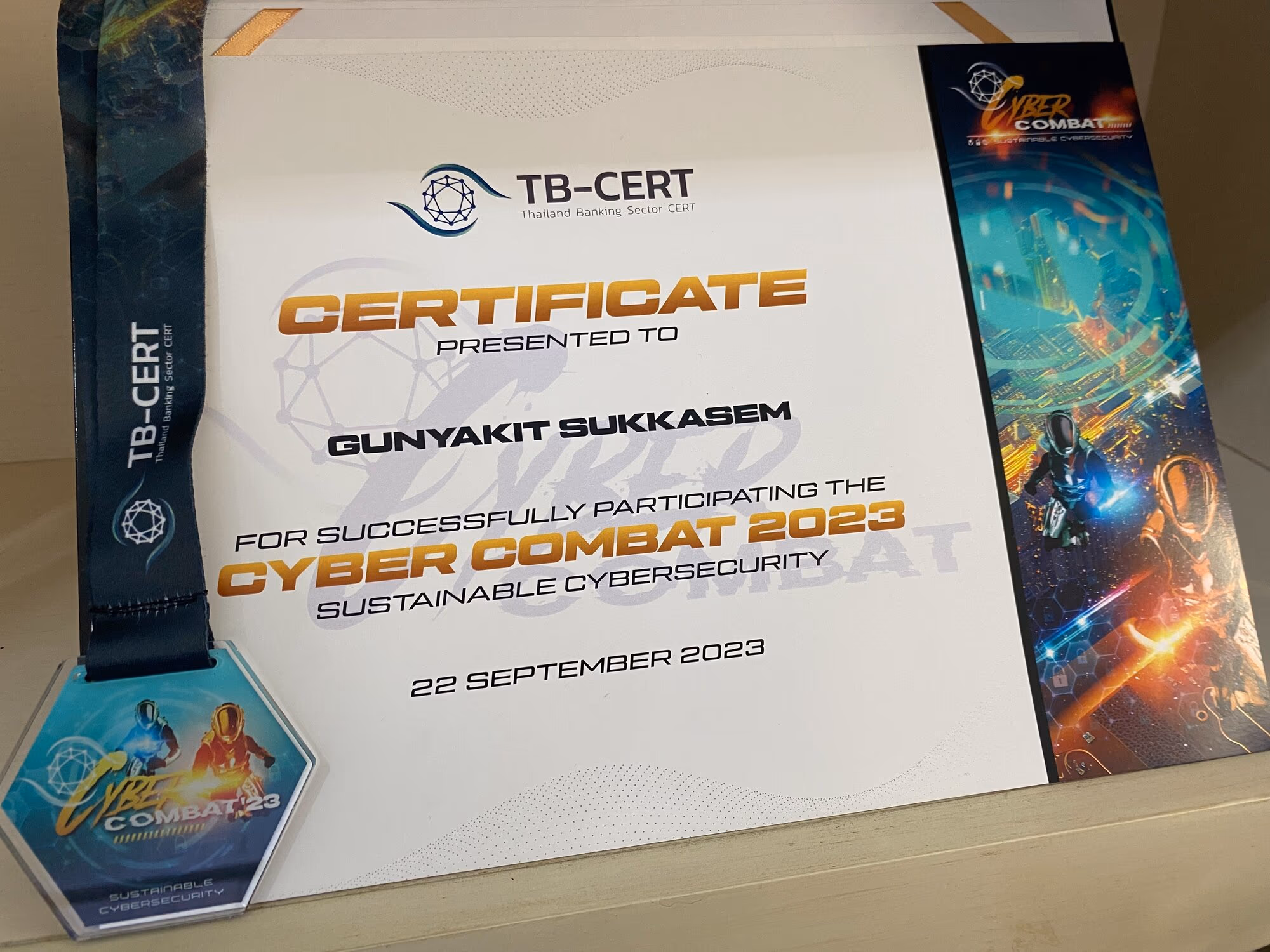 TB-CERT Cyber Combat 2023 · screenshot 1
