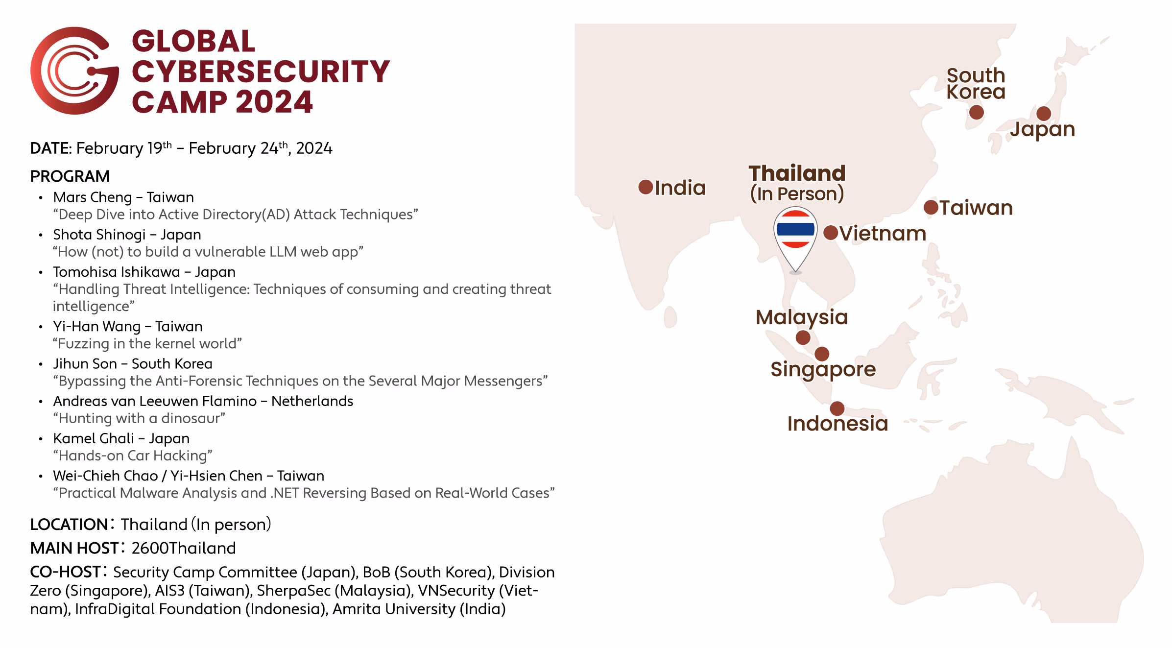 Global Cybersecurity Camp 2024