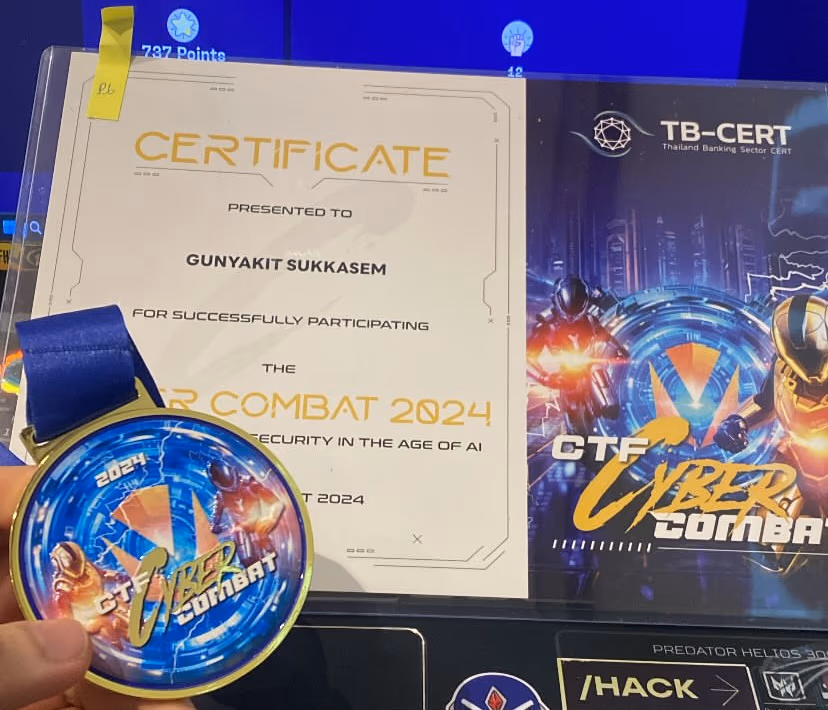 TB-CERT CYBER COMBAT 2024 · screenshot 1