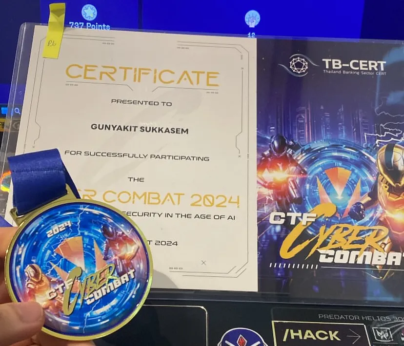 TB-CERT CYBER COMBAT 2024 · screenshot 1
