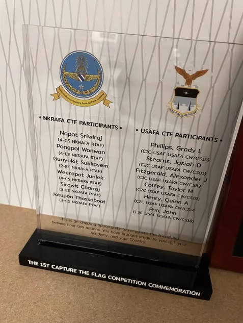 NKRAFA vs USAFA The 1st Capture The Flag Competition 2021 · screenshot 2