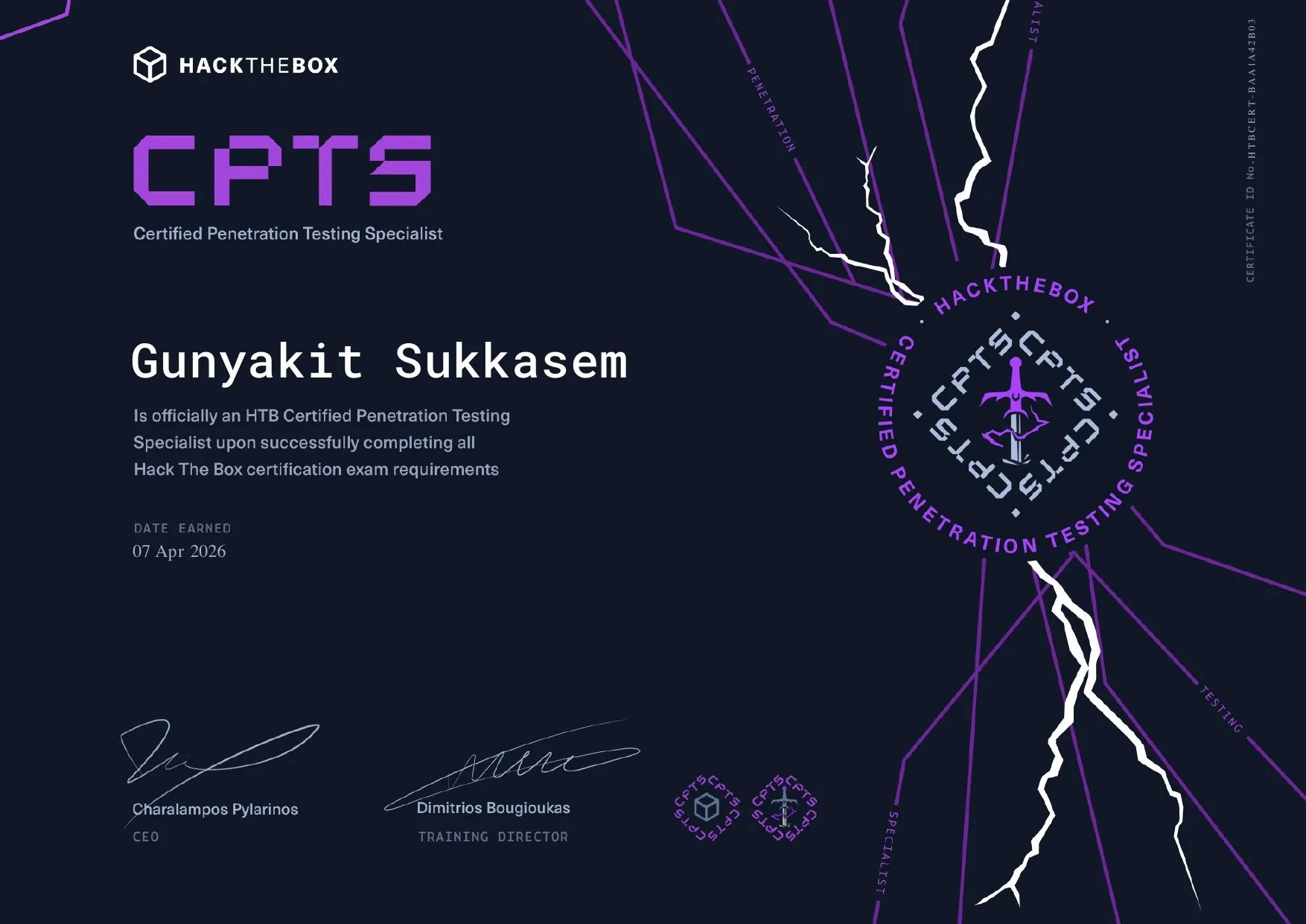 HTB CPTS · Certified Penetration Testing Specialist